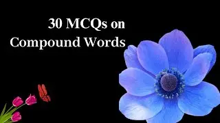 8 Compound Words IMCQ I PG TRB I Unit 10