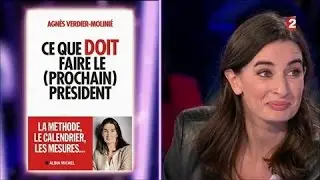 Agnès Verdier-Molinié - On n'est pas couché 14 janvier 2017 #ONPC