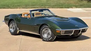 #&rsquo;s Matching 350ci/370hp, 4-Speed 1970 Chevy Corvette LT1 Convertible For Sale At KC Classic Auto!