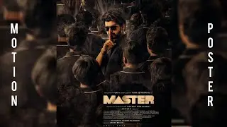 Master second look motion poster | Thalapathy Vijay | Vj Sethupathi | Lokesh Kanagaraj