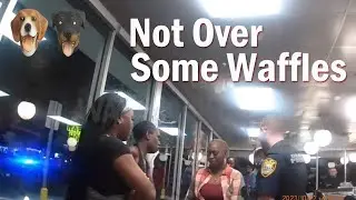 Bad Weave Waffle House Fight Brings Police Officers With Ready Tasers To Stop The Brawl