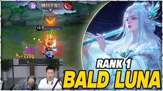 LUNA'S INFINITE DASH SECRET! 🌙 THE 42-STAR BUILD FOR PENTA KILLS (HOK)