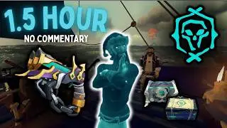1.5 Hour NO COMMENTARY Mini Athena Session (Sea of Thieves Athena No Commentary and Lofi Gameplay)