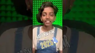 Happy New Year friends 🎉🎉🎉 | Voshanaa V R | #voshanaavr #girlpower #happynewyear y
