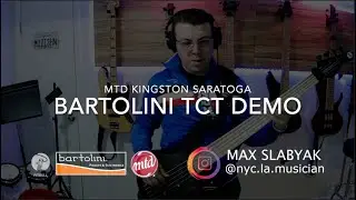 Bartolini TCT preamp / MCT-3MC demo on the MTD Kingston Saratoga