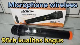 MIC WIRELESS MURAH BERKUALITAS NOISE S1-1 MIC TANPA KABEL