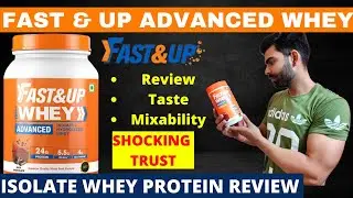 fast and up whey protein review | fast and up whey protein isolate review | @FastandupIn