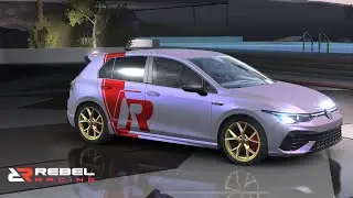THE VOLKSWAGEN GOLF R!!! Stunning Tuning Car!!! Rebel Racing
