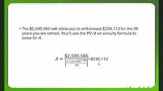 Problems with Two Annuities - Revised