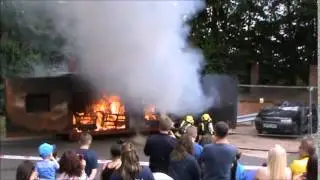 West Midlands fire Service. Bilston fire demo 22 aug 2015