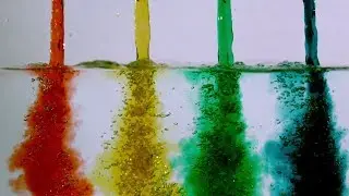 Slow Motion Colorful Water Streams | Slow Mo Guys TV
