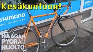 Maantiepyörä kesäkuntoon