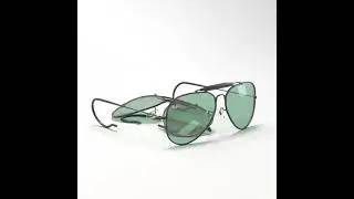 Ray Ban 3030 Product Visualization spinning