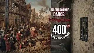 UNCONTROLLABLE DANCE: The 1518 Plague That Forced 400 People to DANCE to DEATH