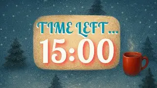 15 Minute Winterfest Classroom Timer ❄️ | School Countdown