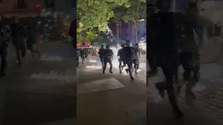 Chaos Erupted On The Paris Streets #chaos #riots #fight #paris #football #psg