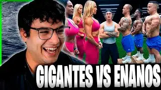 MUJERES GIGANTES VS ENANOS ¿Quién Es Más Fuerte?