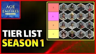 A TIER LIST SEASON 1 que você deve Investir - Age of Empires Mobile