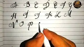 ABC stylish alphabet using pen by FA GHOTO