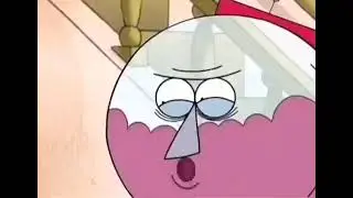 Regular show  Rigby wear the super crown