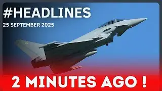 UK jets defend NATO border | US warning over Palestinian statehood.