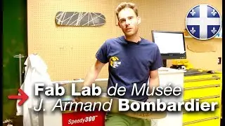 FabLab de Musée J. Armand Bombardier | Machine à découper au laser
