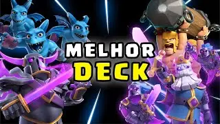 O melhor deck de bridge spam atualmente do clash royale