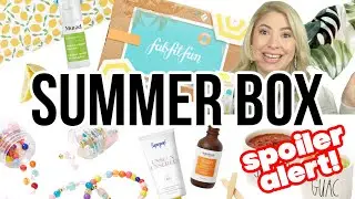 Fab Fit Fun SUMMER 2021- SPOILERS!