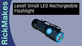 Lexall Small LED Rechargeable Flashlight