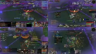 Guild Cuties Only Ruby Sanctum Live 25 Hard Mode Halion in QuattroVision (4 Different Perspectives!)