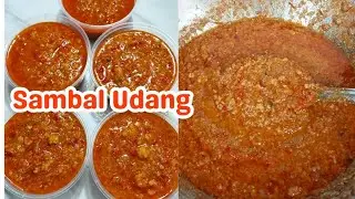 JUALAN SAMBAL UDANG, PEMBELI SEKALI PESAN SAMPAI 40 BOTOL