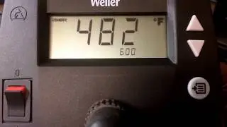 Weller WE1010NA Standby mode