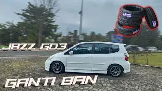 GANTI BAN | DELIUM EVORACE | JAZZ GD3