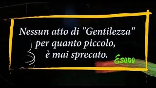 Nessun atto di gentilezza per quanto piccolo è mai sprecato  Bullismo a scuola