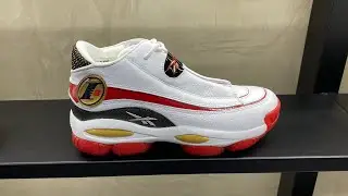 Reebok The Answer DMX (Footwear White/Flash Red/Core Black) - Product Code: GX6330