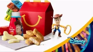 Disney channel Bumpers 2019 toy story 4 happy meal commercial