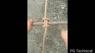 Rassi Bandhne sikhe sahi Tarika rigger ghat  Rope Knots Video