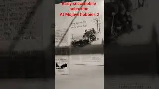 snowmobile, vintage