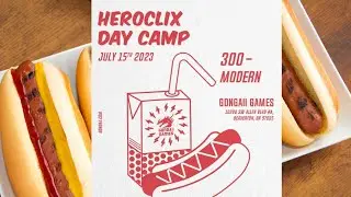 Clix Camp. A heroclix tournament at Gongaii games
