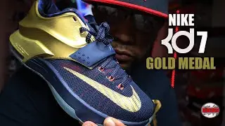NIKE KD 7 GOLD MEDAL - SNEAKER REVIEW & ON FOOT LOOK