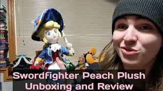 Swordfighter Princess Peach Plush Unboxing and Review (Super Mario)