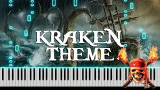 Pirates Of The Caribbean - The Kraken Piano Cover [FREE MIDI]