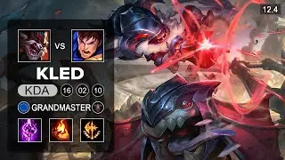 Kled Top vs Garen - EUW Grandmaster - Season 12 Patch 12.4
