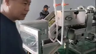 Vegetable & fruit washer,blanching process .Vegetables & fruit power production line.Customer Case