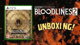 Unboxing VAMPIRE: The Masquerade &ndash; Bloodlines 2 Premium Edition 🩸