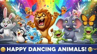Happy Dancing Animals Songs || Kids Dancing Song With Animals!