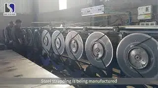 Steel strapping manufacturers / Steel strapping production in progress/for Packing #steelstrapping