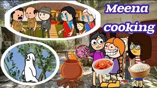 Meena cooking #achucartoonkannada #tweencraft#achuvideo#animation #achuvideo#tweencartoon