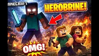 HEROBRINE WAS WATCHING ME&hellip; 😳 (Minecraft)