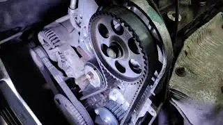 Fiat Stilo 2002 vízpumpa csere.